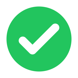 green check green check